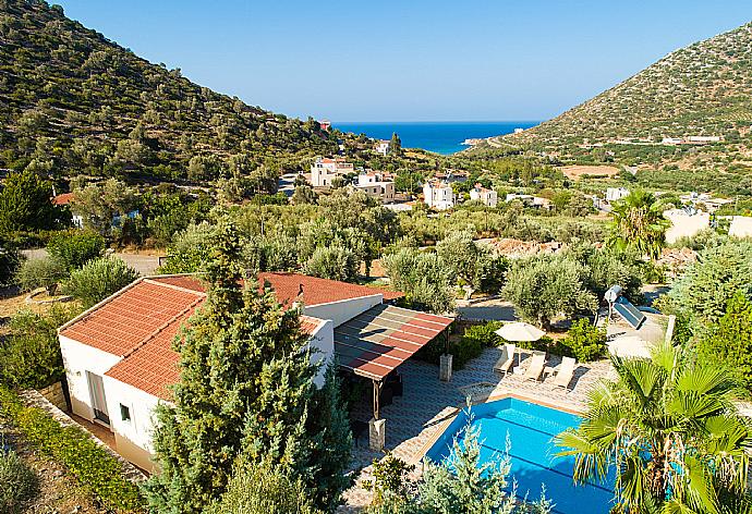 Aerial view of Villa Dimitrios . - Villa Dimitrios . (Photo Gallery) }}