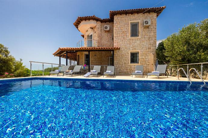Beautiful villa with private pool and terrace with sea views . - Villa Erdem . (Photo Gallery) }}