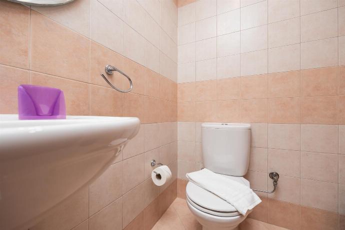Annex: en suite bathroom with shower . - Villa Pelagos Blue . (Photo Gallery) }}