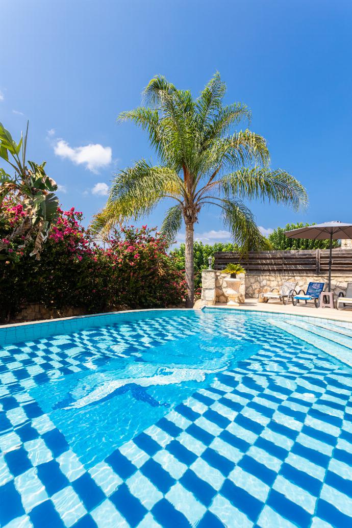 Private pool and terrace . - Villa Windmill . (Photo Gallery) }}