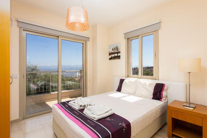 Double bedroom with A/C . - Villa Panorama Tria . (Photo Gallery) }}