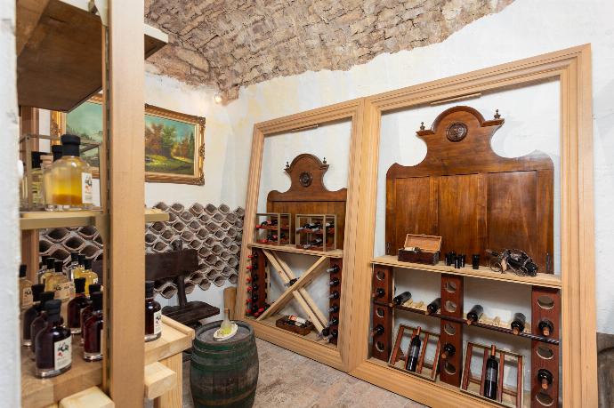 Wine cellar on ground floor . - Villa Di Vino . (Photo Gallery) }}