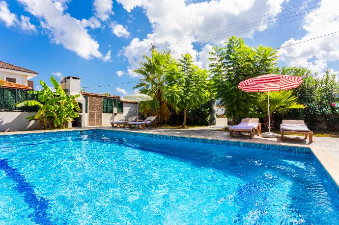 Private pool and terrace  . - Villa Magnolia . (Photo Gallery) }}