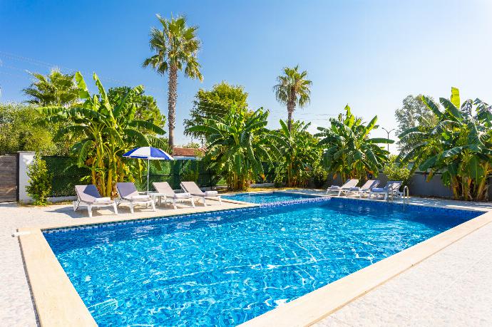 Private pool and terrace . - Villa Mazoya . (Photo Gallery) }}