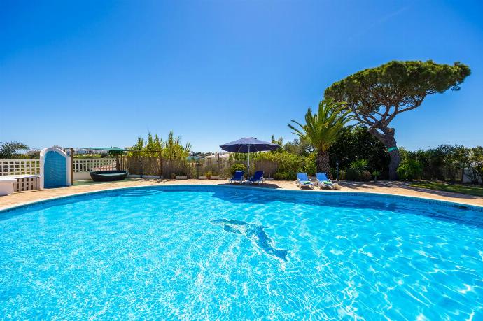 Private pool and terrace . - Villa Brejos . (Galerie de photos) }}