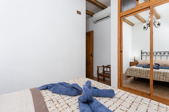 Double bedroom with A/C . - Villa Bonifacio . (Photo Gallery) }}