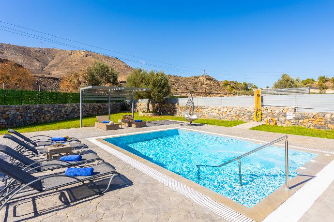 Private pool, terrace, and garden . - Villa Livis 1 . (Photo Gallery) }}