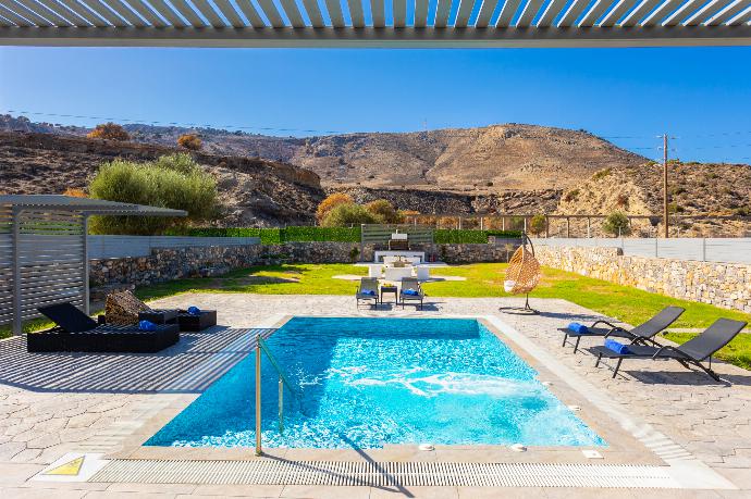 Private pool, terrace, and garden . - Villa Livis 2 . (Photo Gallery) }}