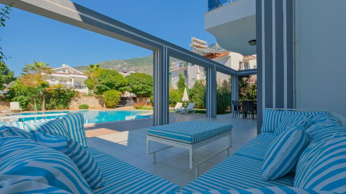 Outdoor area . - Orka Crystal Villa . (Photo Gallery) }}