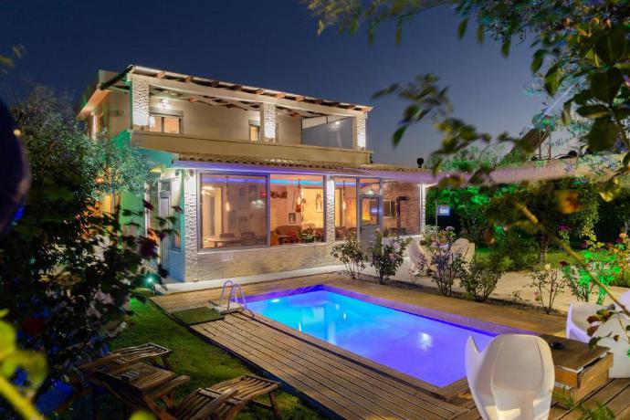 Beautiful villa with private pool . - Villa Ammos . (Photo Gallery) }}