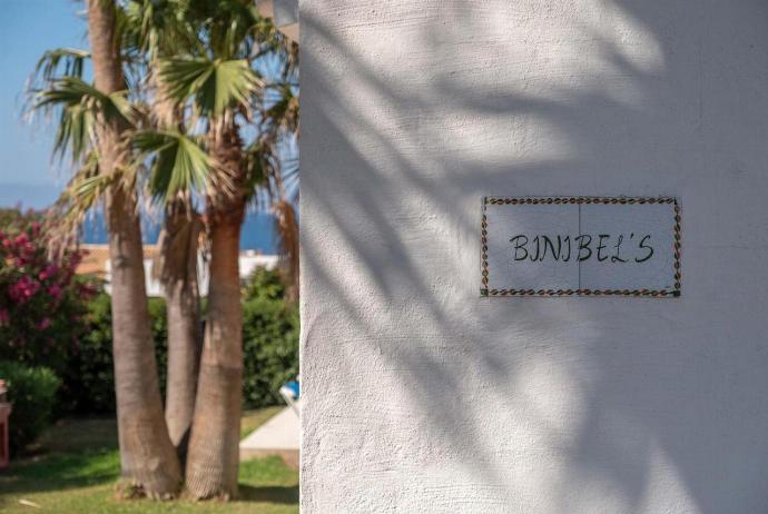 Outdoor Villa name . - Villa Binibels . (Photo Gallery) }}