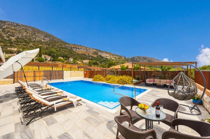 Private pool and terrace . - Villa Reggina . (Photo Gallery) }}