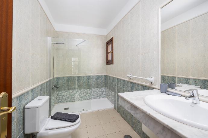 En suite bathroom with shower . - Villa Alexsandra . (Photo Gallery) }}