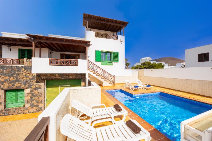 Beautiful villa with private pool and terrace with sea views . - Casa Morro Blanco . (Galleria fotografica) }}