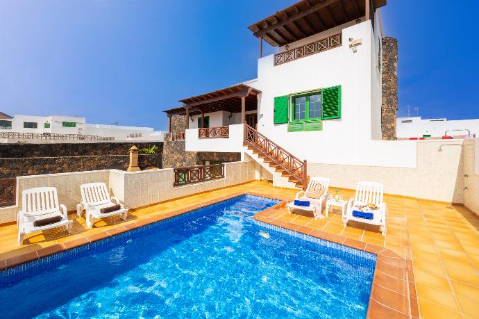 Beautiful villa with private pool and terrace with sea views . - Casa Morro Blanco . (Photo Gallery) }}