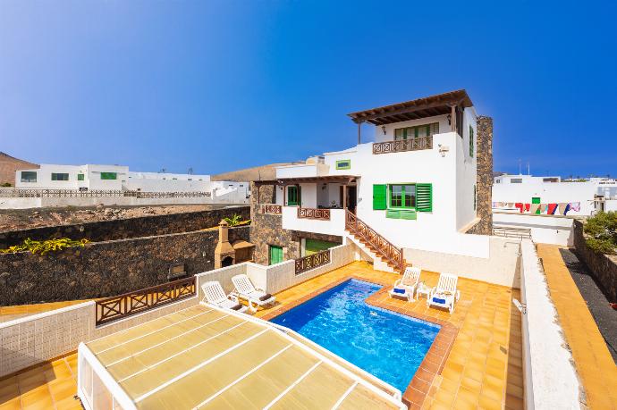 Beautiful villa with private pool and terrace with sea views . - Casa Morro Blanco . (Galleria fotografica) }}