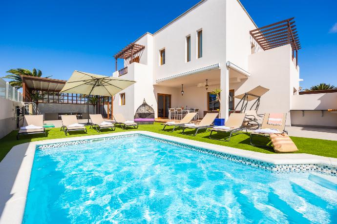 Beautiful villa with private pool and terrace . - Las Caletas . (Galleria fotografica) }}