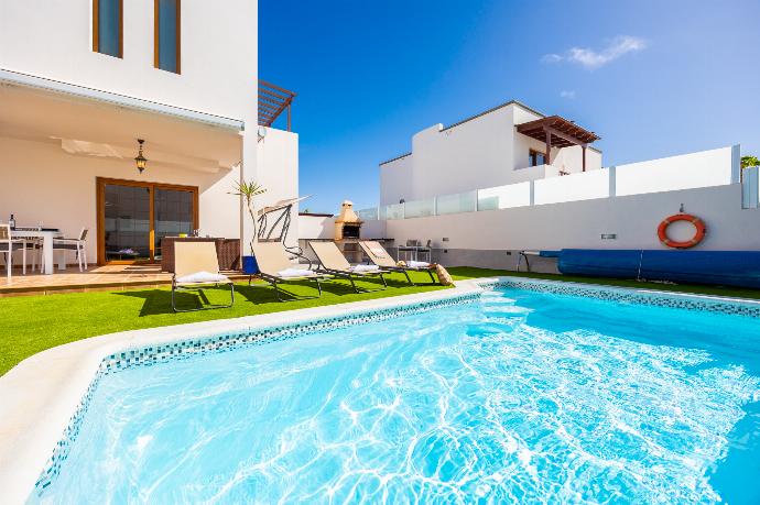 Beautiful villa with private pool and terrace . - Las Caletas . (Photo Gallery) }}