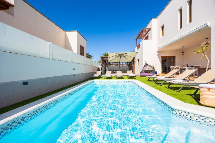 Beautiful villa with private pool and terrace . - Las Caletas . (Galleria fotografica) }}