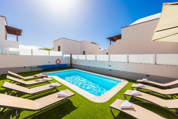 Beautiful villa with private pool and terrace . - Las Caletas . (Photo Gallery) }}