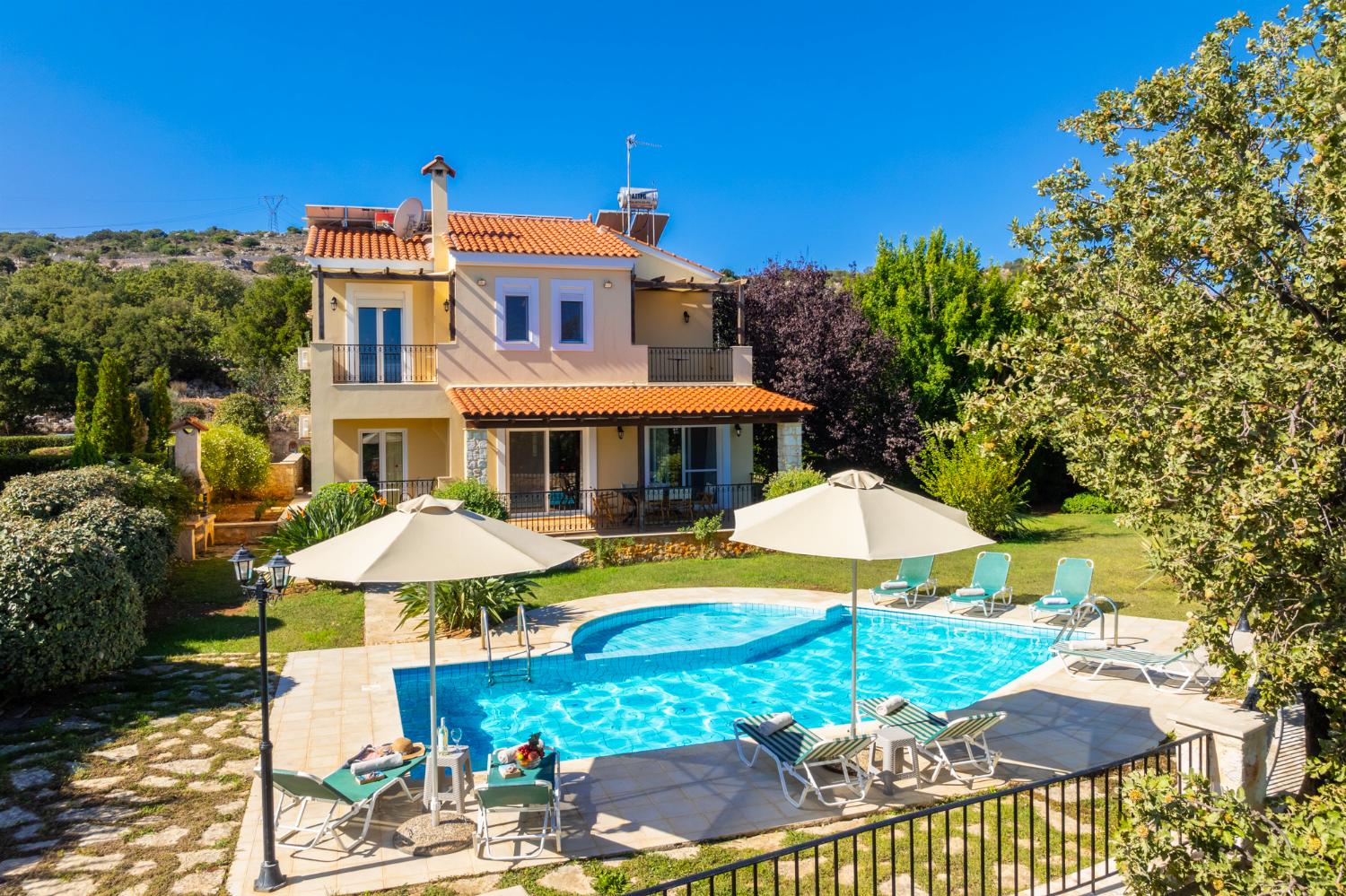 Beautiful villa with private pool, terrace, and garden