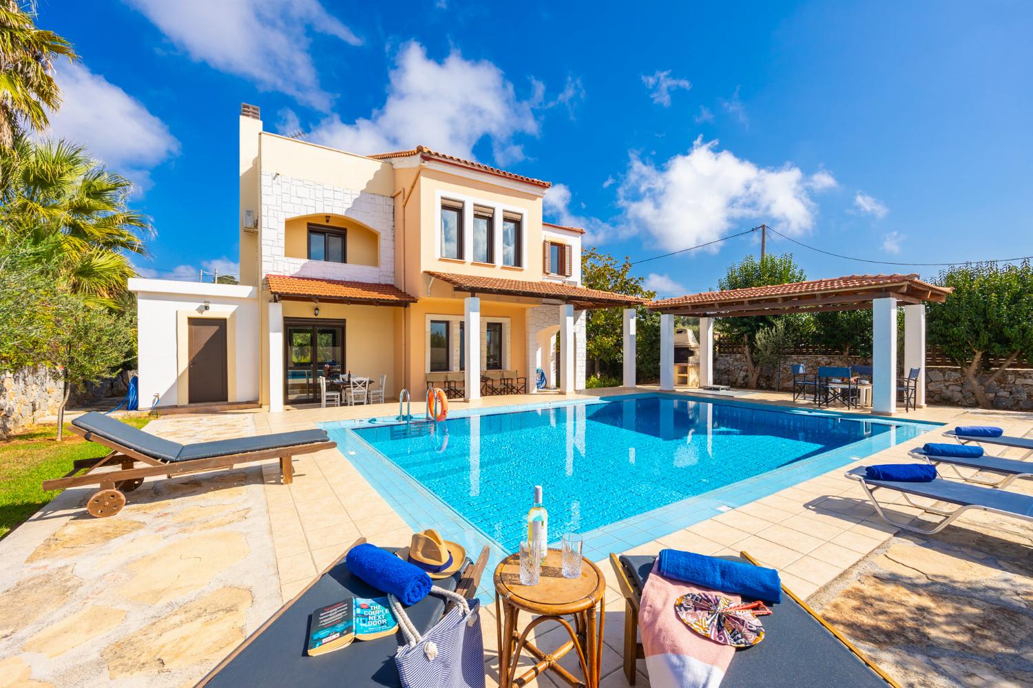 ,Beautiful villa with private pool and terrace