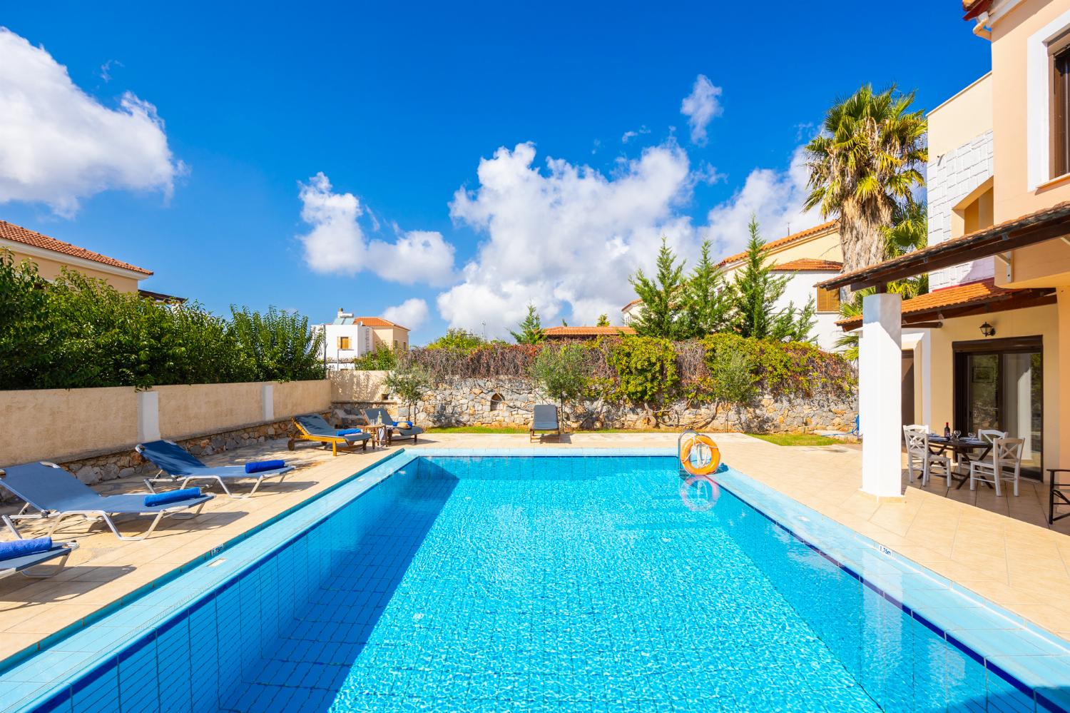 Private pool and terrace