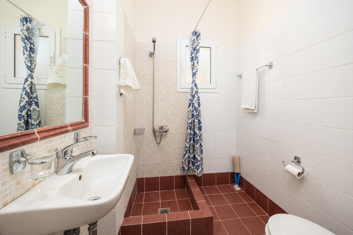 Family bathroom with shower