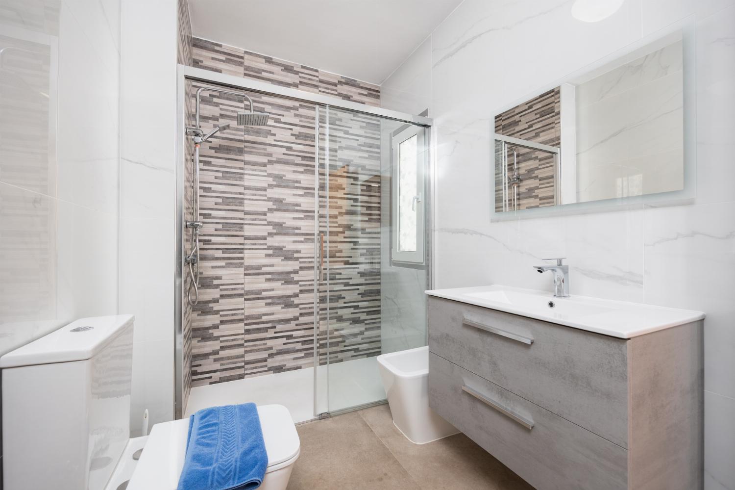 Family bathroom with shower