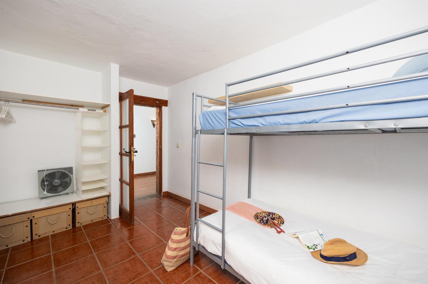 Bedroom with bunk bed