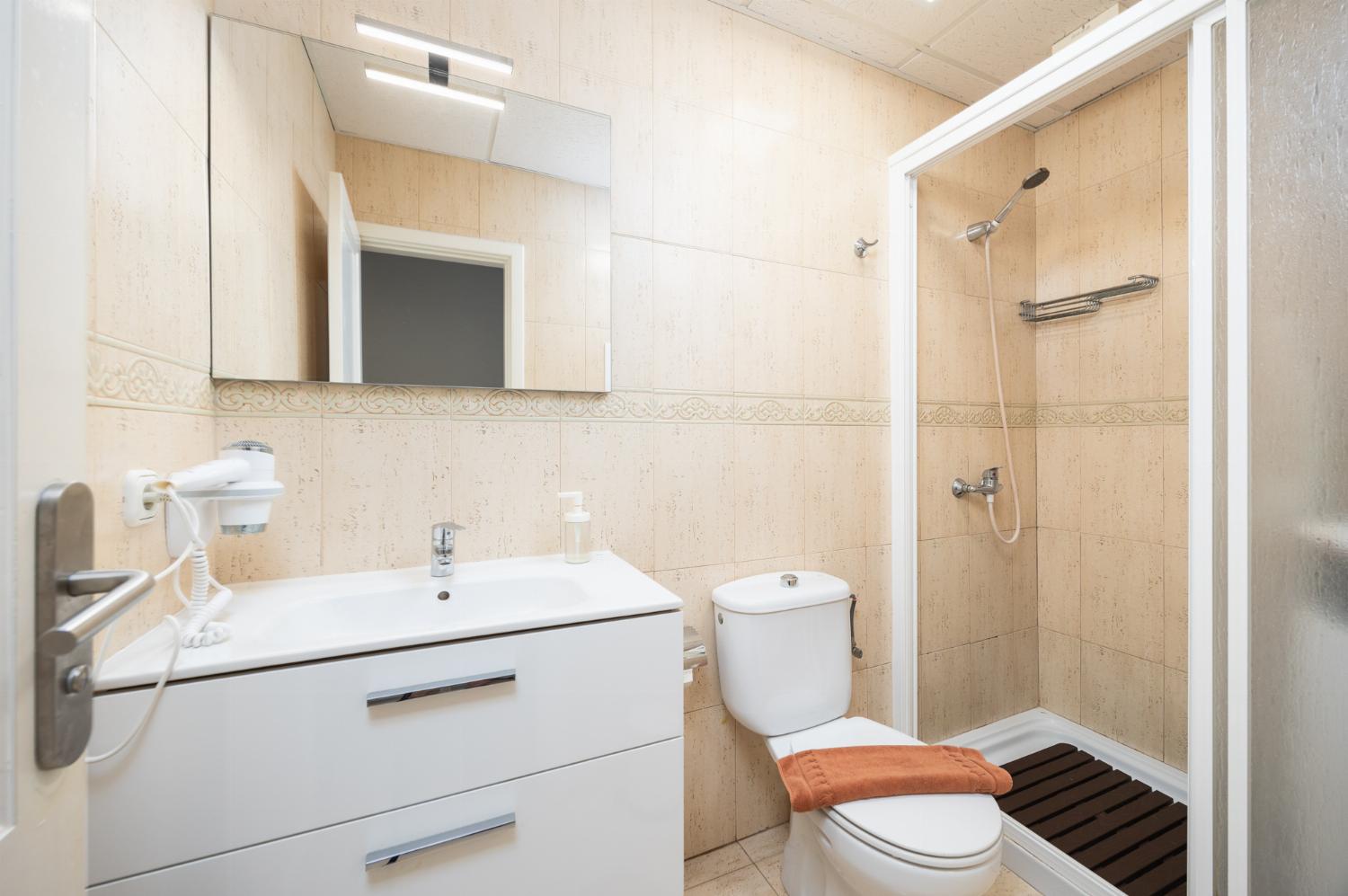 Family bathroom with shower