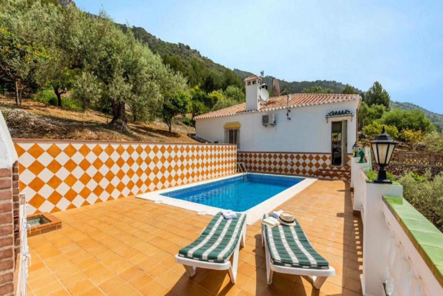 Beautiful villa with private pool and terrace with panoramic sea views