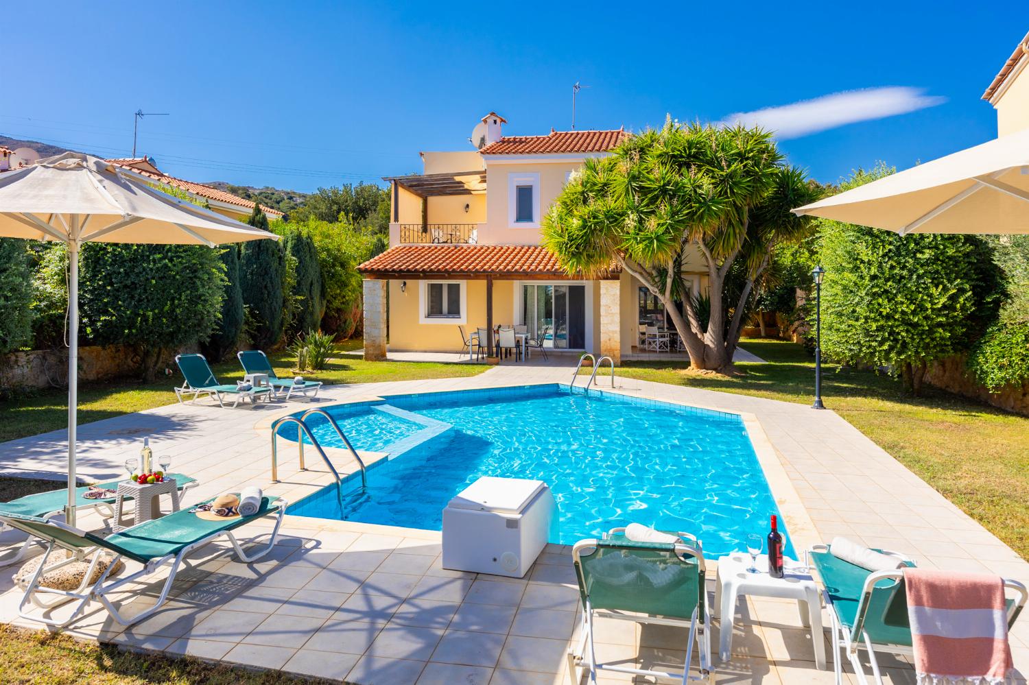 Beautiful villa with private pool, terrace, and garden