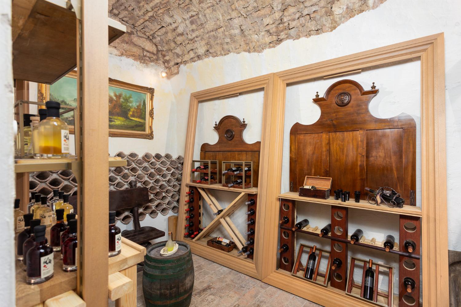 Wine cellar on ground floor