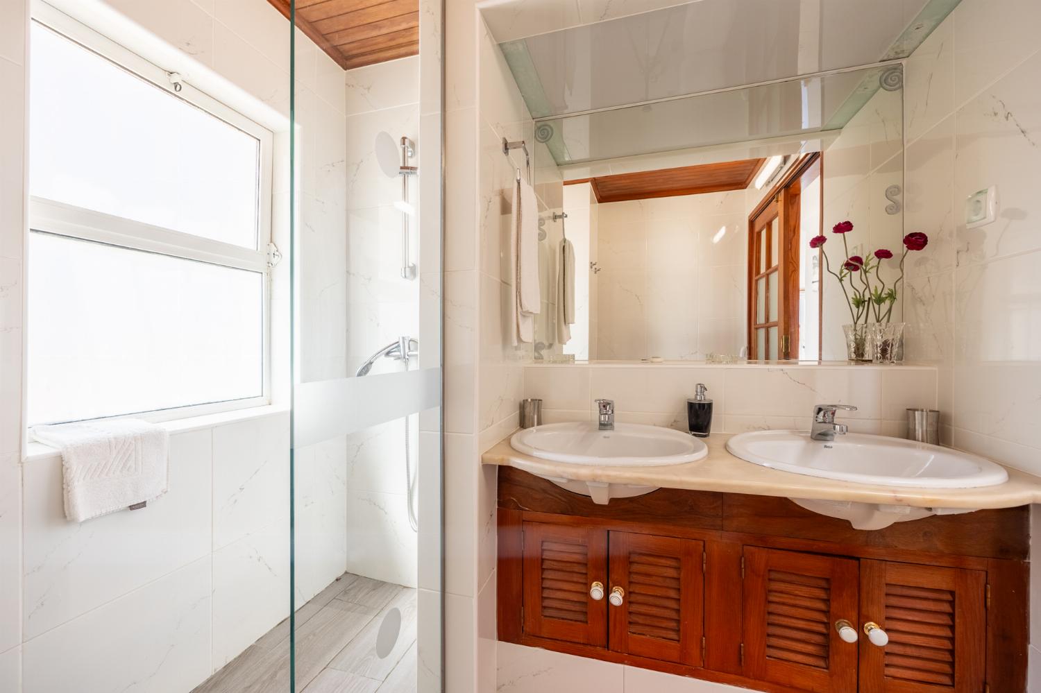 Family bathroom with shower