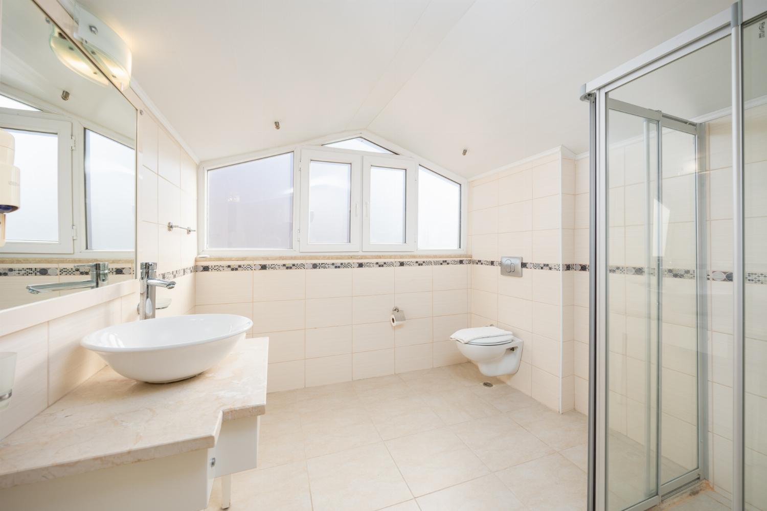 Family bathroom with shower