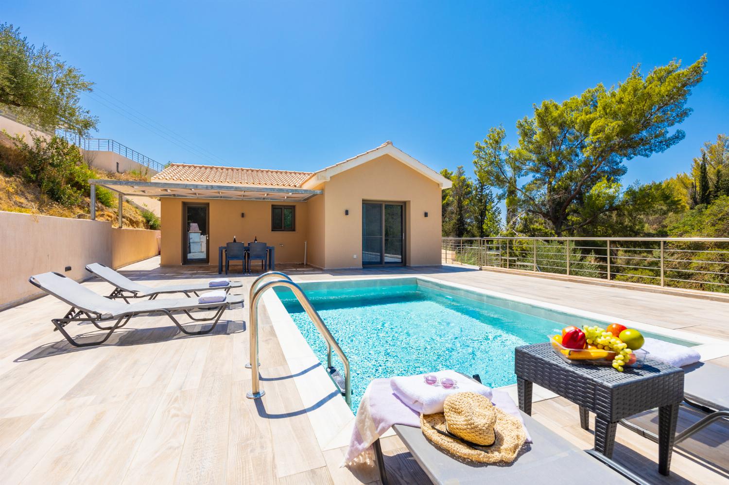 ,Beautiful villa with private pool and terrace