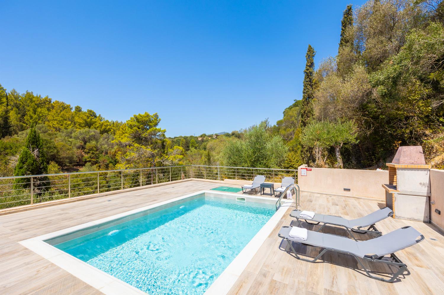 Private pool and terrace