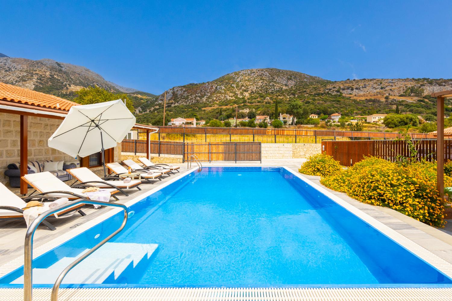 Private pool and terrace