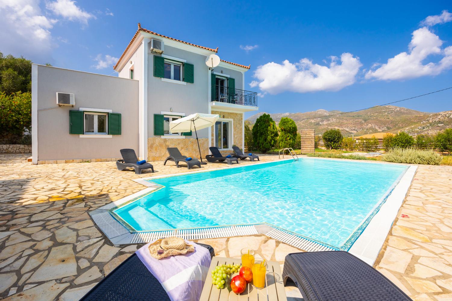 ,Beautiful villa with private pool and terrace