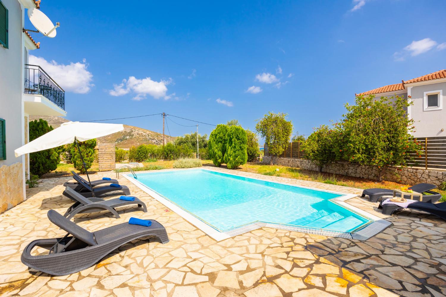 Private pool and terrace