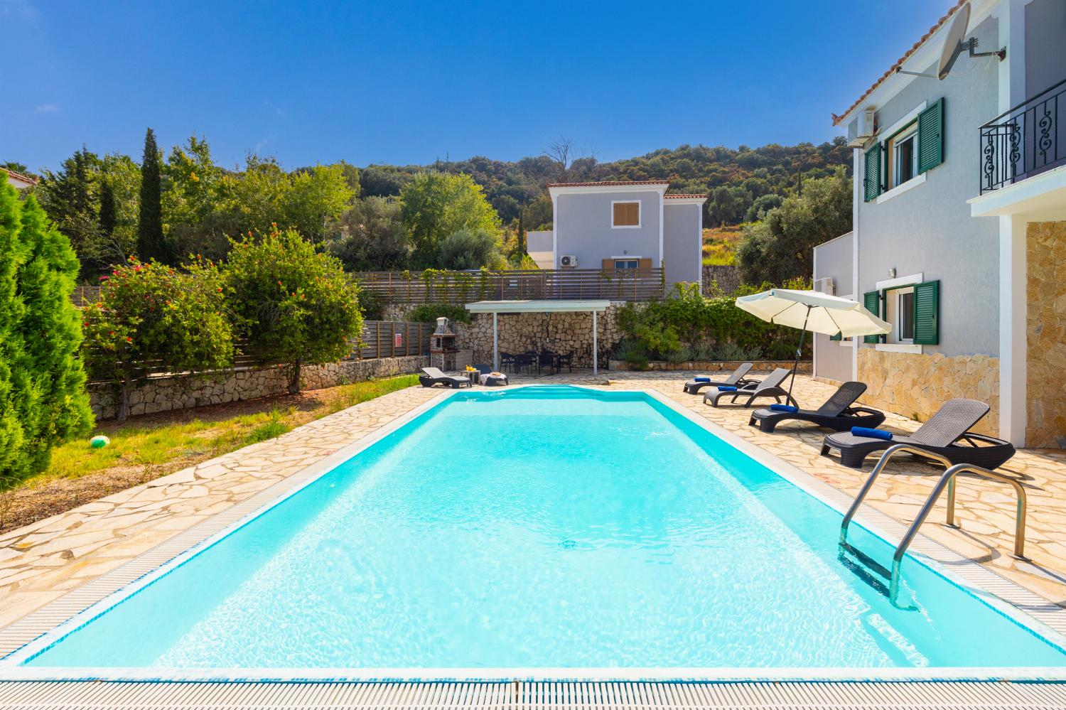 Private pool and terrace