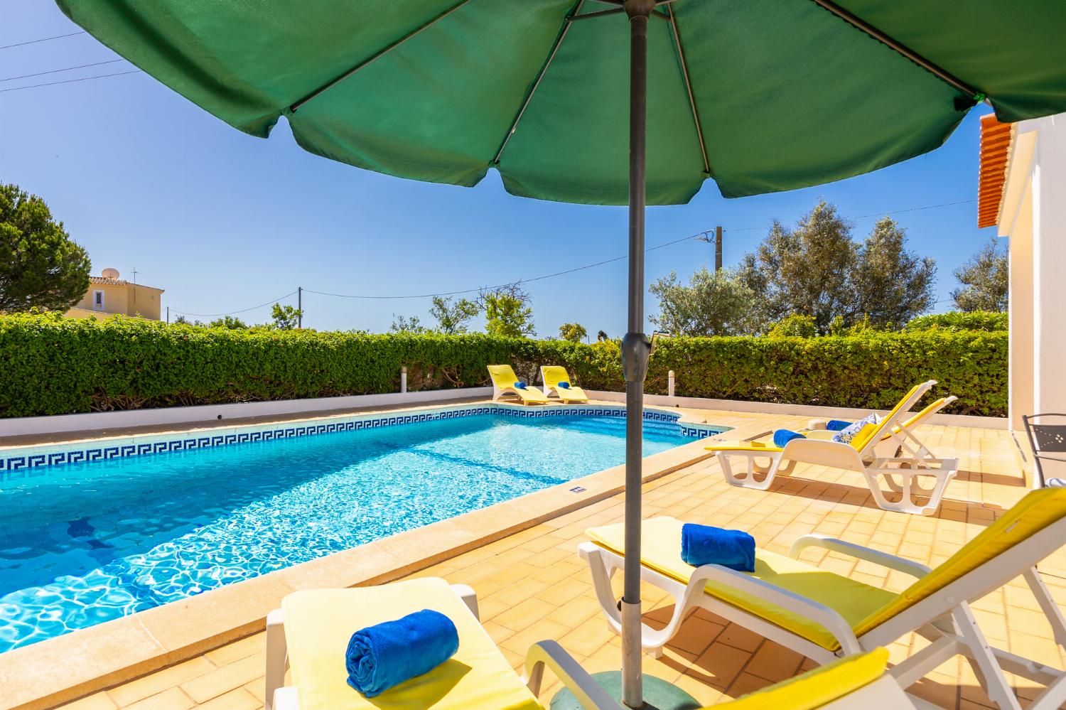 Private pool and terrace