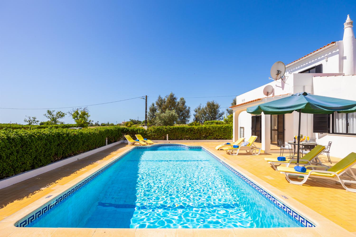 Private pool and terrace