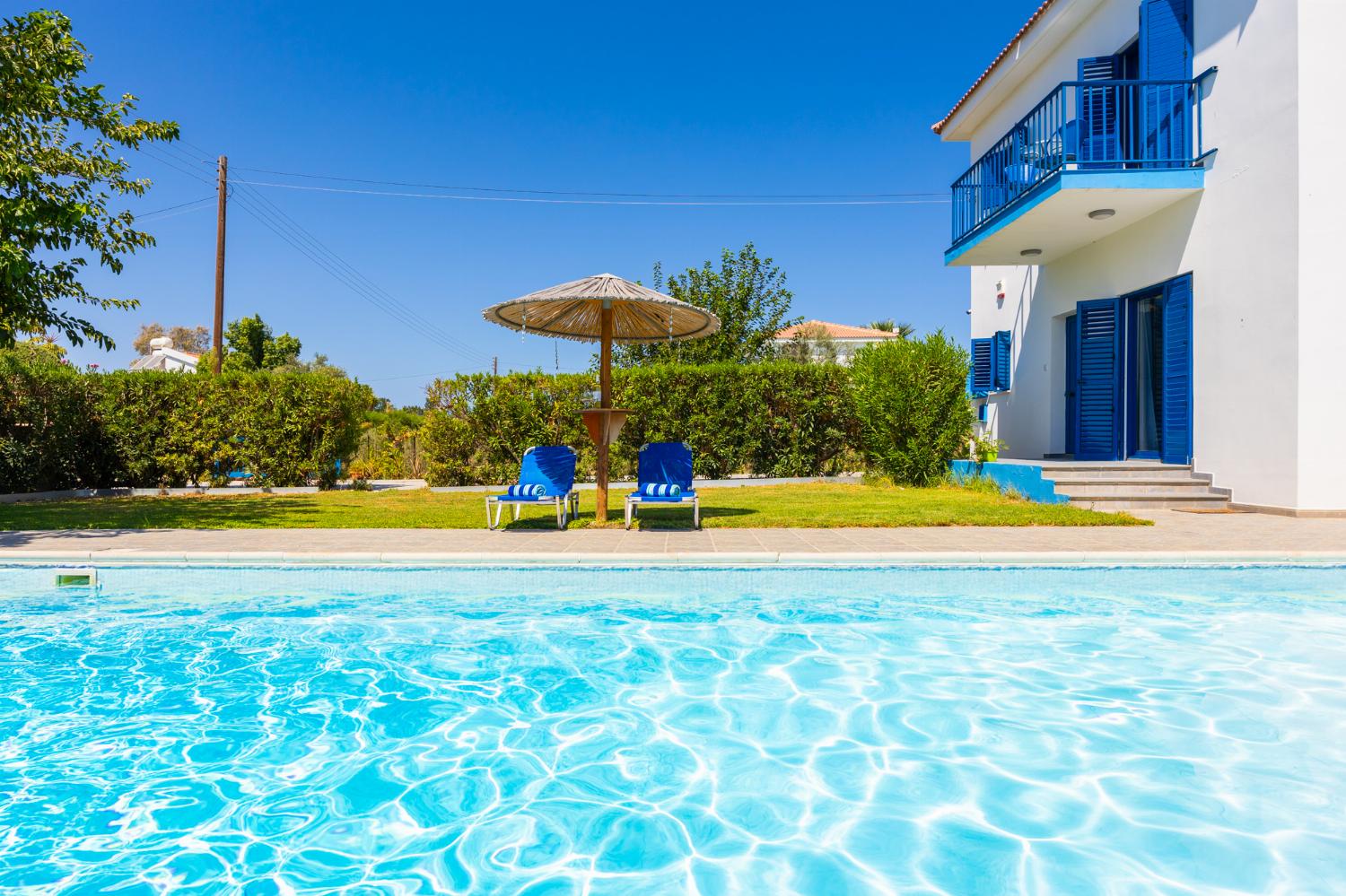 Private pool and terrace