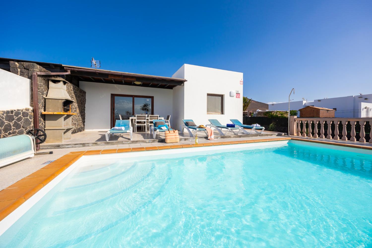 ,Beautiful villa with private pool and terrace