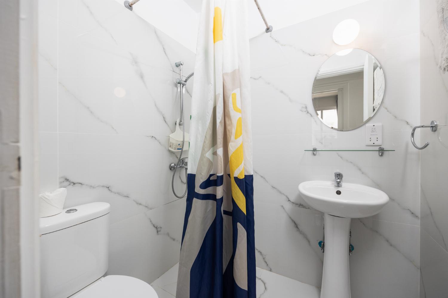 Family bathroom with shower