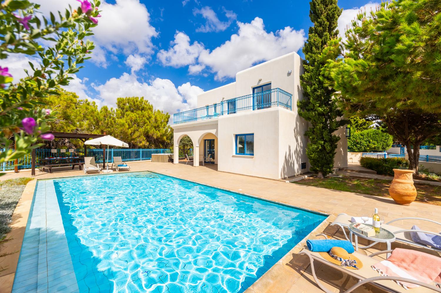 ,Beautiful villa with private pool and terrace