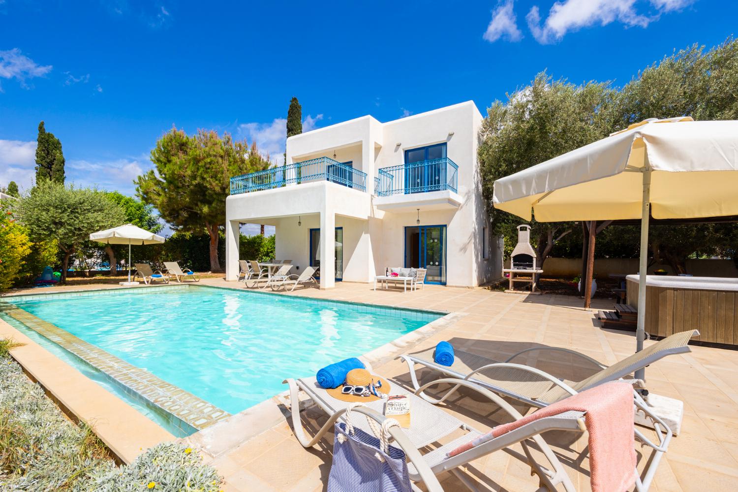 ,Beautiful villa with private pool and terrace