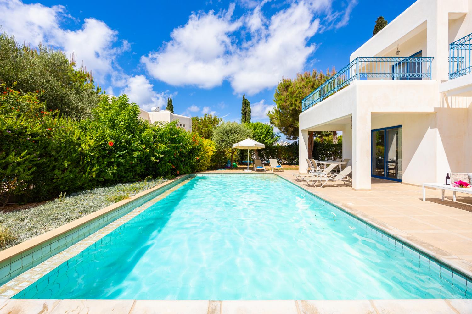 Private pool and terrace